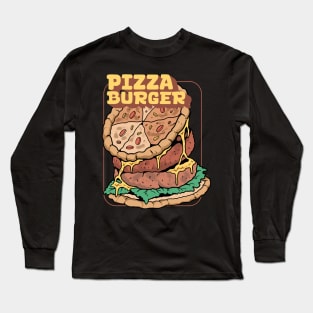 PIZZA BURGER Long Sleeve T-Shirt